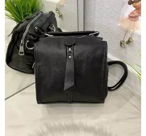 Сумка-рюкзак Fashion Compact черный КОМ1